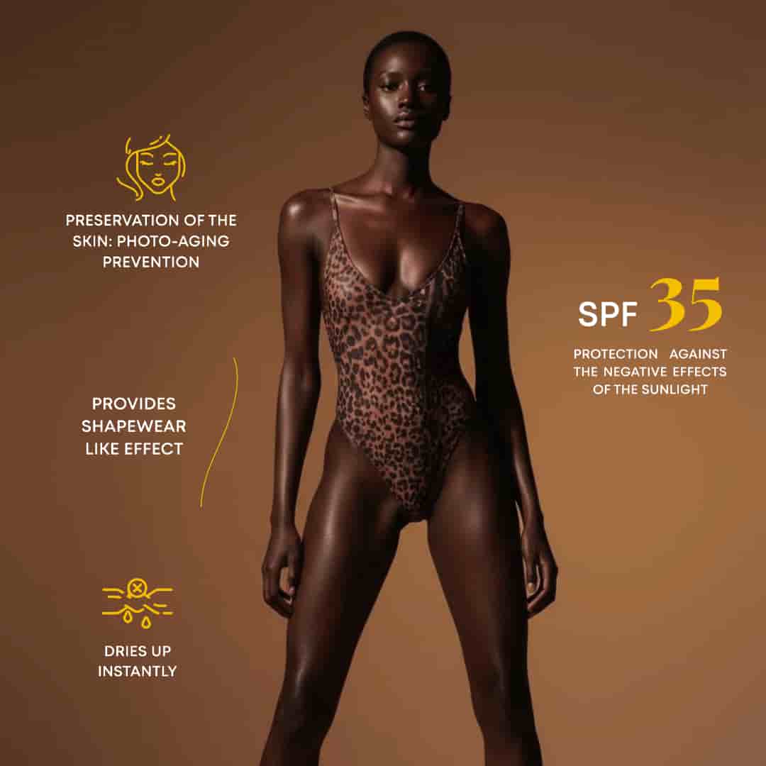 Luxe One-Piece Swimsuit / CHEETAH