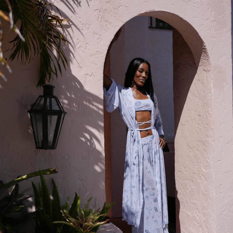 Luxe Beach Kimono / PEARLS
