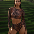 Top With Sleeves / CHEETAH