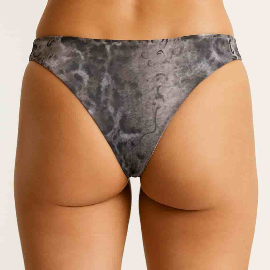 Brief Bikini Bottoms / SNAKE