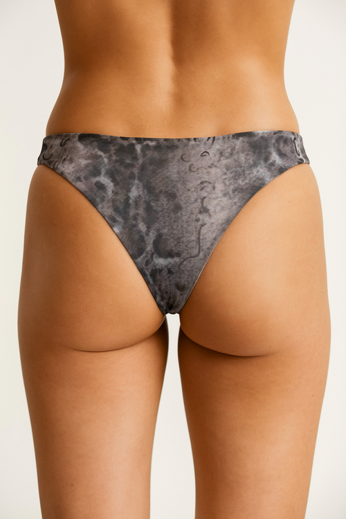 Brief Bikini Bottoms / SNAKE