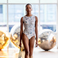 Sleeveless Swimsuit / Bodysuit / PEARLS / SAMPLE SALE