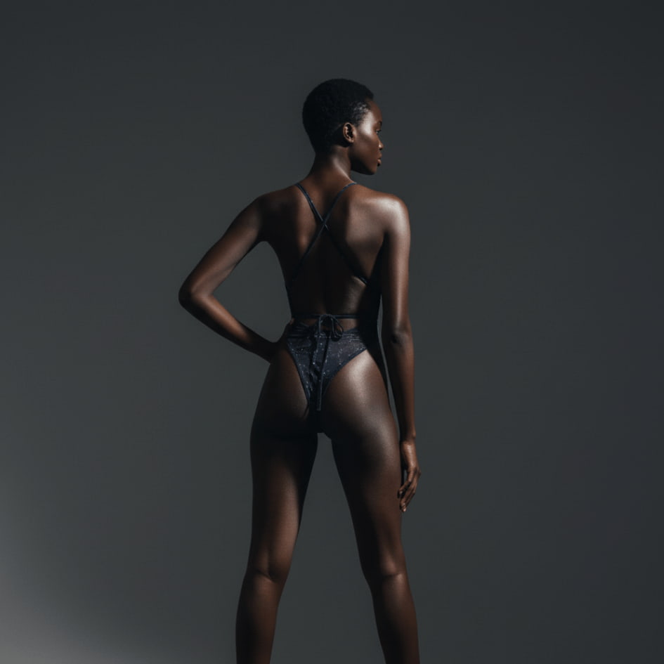 Luxe One-Piece Swimsuit / NIGHT SKY