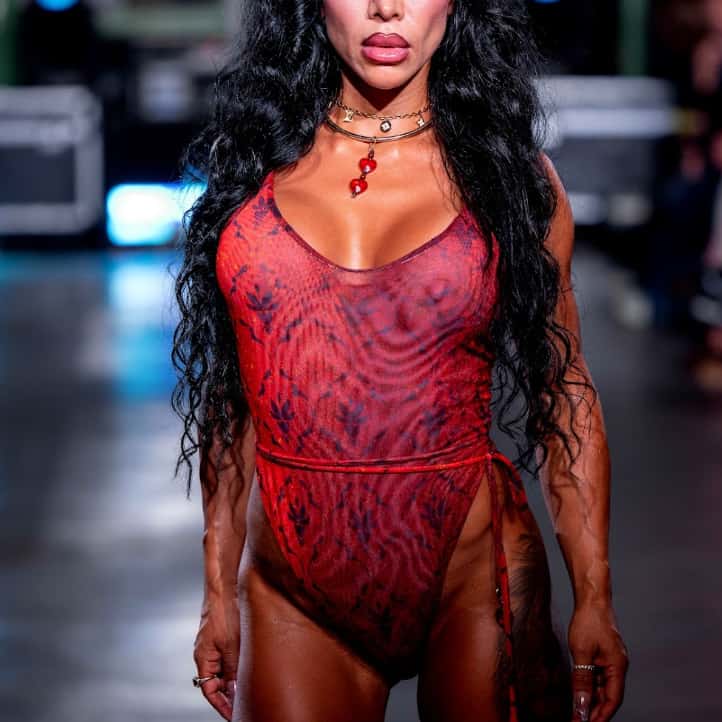 Luxe One-Piece Swimsuit / RED QUEEN